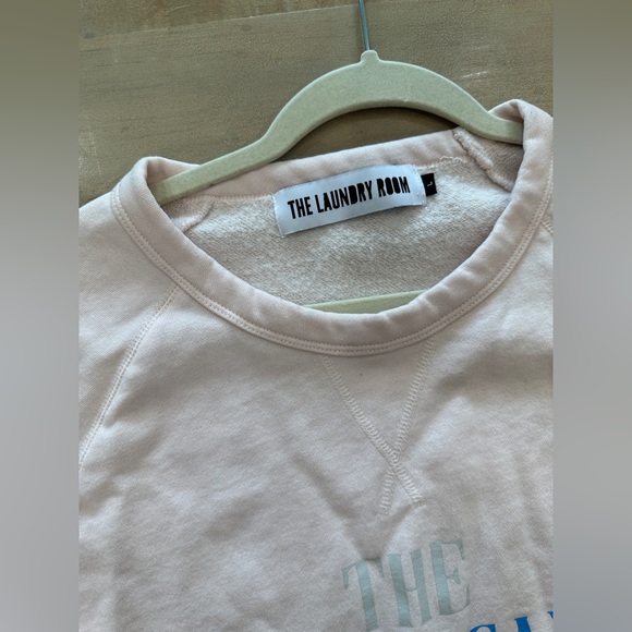 The Laundry Room The American Dream pink crewneck sweater long sleeve - Picture 8 of 8